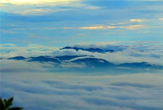 【美景】普洱大蘆山，云來云去都堪看！